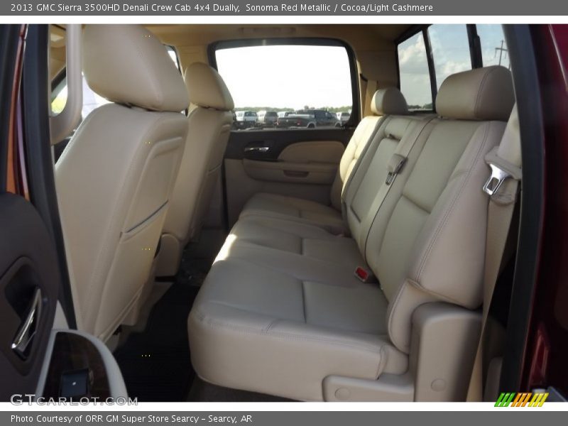 Sonoma Red Metallic / Cocoa/Light Cashmere 2013 GMC Sierra 3500HD Denali Crew Cab 4x4 Dually