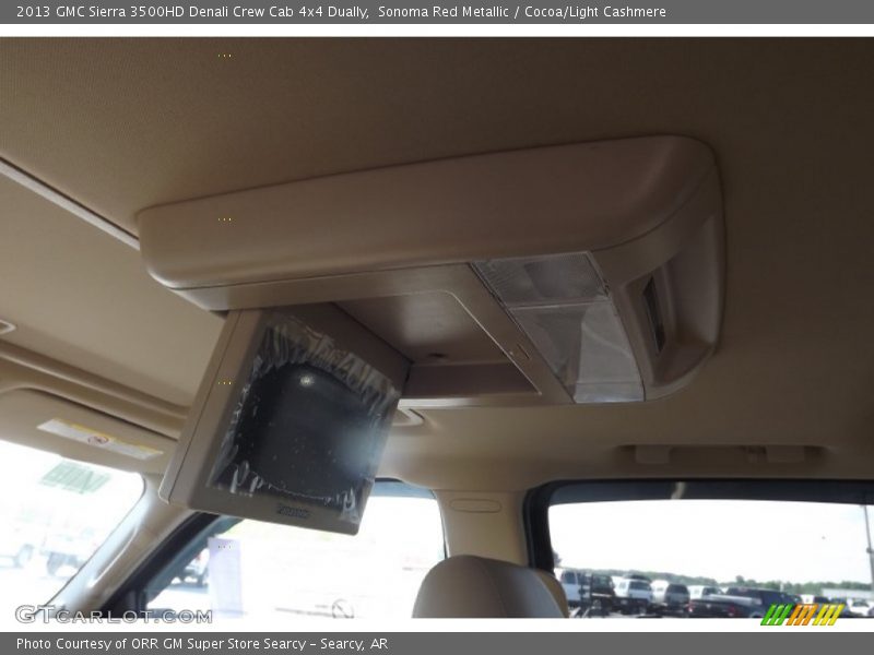 Sonoma Red Metallic / Cocoa/Light Cashmere 2013 GMC Sierra 3500HD Denali Crew Cab 4x4 Dually