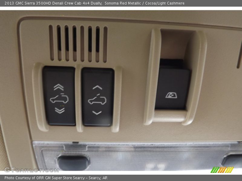 Sonoma Red Metallic / Cocoa/Light Cashmere 2013 GMC Sierra 3500HD Denali Crew Cab 4x4 Dually