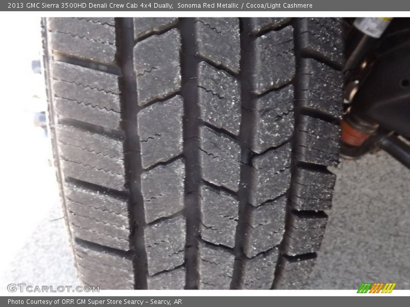 Sonoma Red Metallic / Cocoa/Light Cashmere 2013 GMC Sierra 3500HD Denali Crew Cab 4x4 Dually