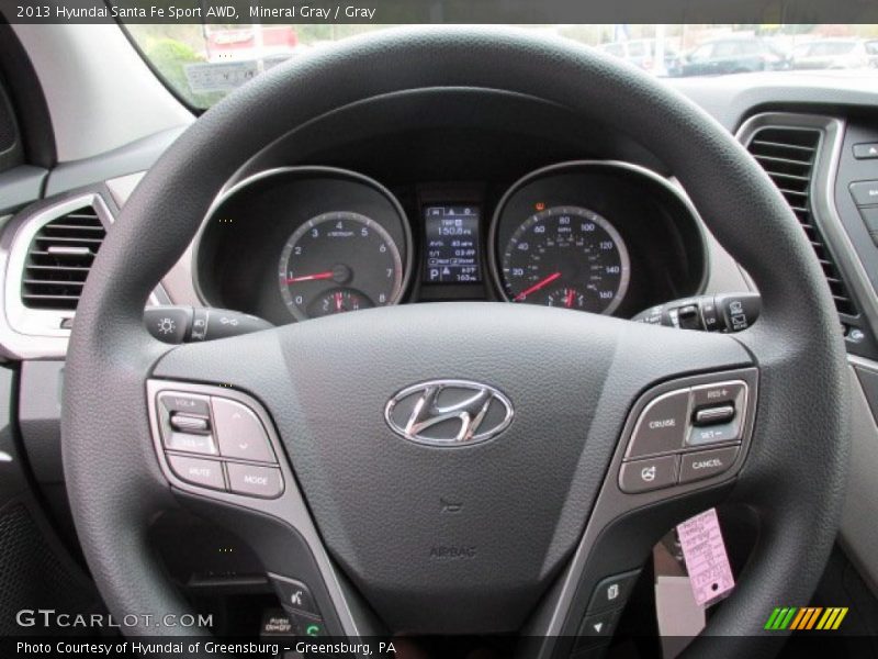  2013 Santa Fe Sport AWD Steering Wheel