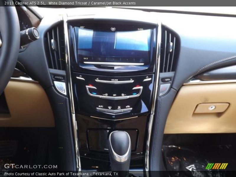 White Diamond Tricoat / Caramel/Jet Black Accents 2013 Cadillac ATS 2.5L