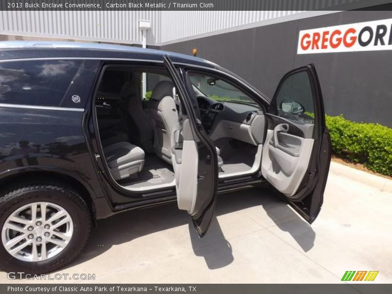 Carbon Black Metallic / Titanium Cloth 2013 Buick Enclave Convenience