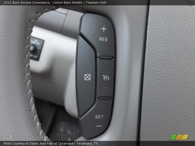 Controls of 2013 Enclave Convenience