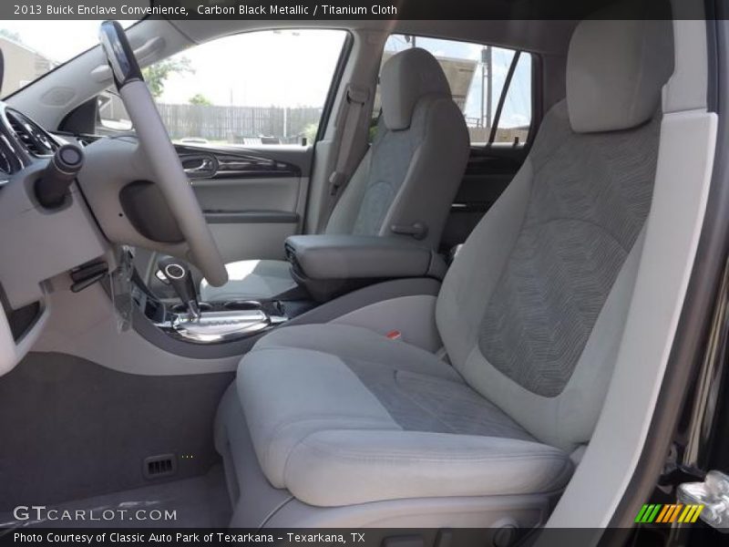 Front Seat of 2013 Enclave Convenience
