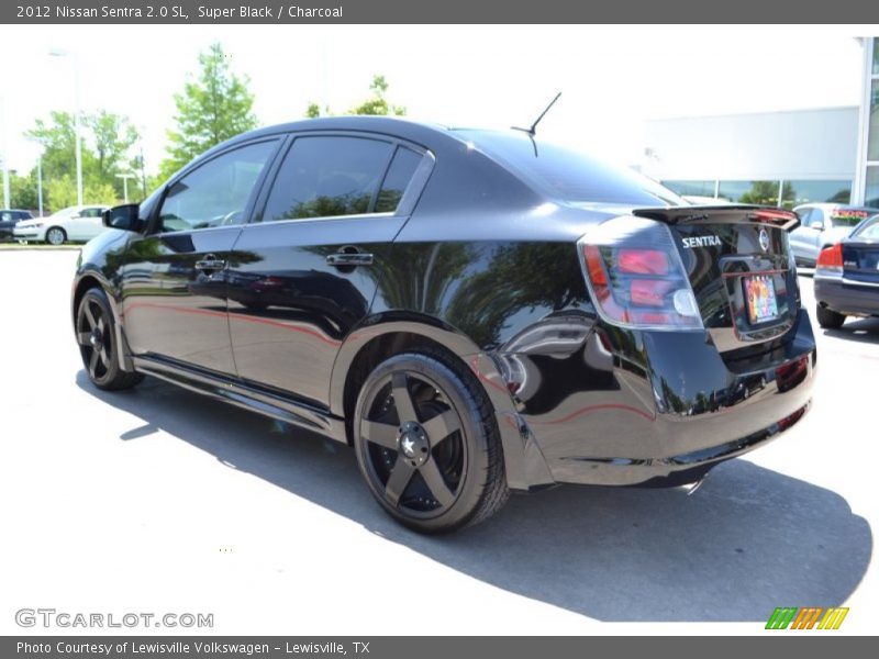 Super Black / Charcoal 2012 Nissan Sentra 2.0 SL