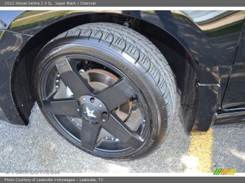 Super Black / Charcoal 2012 Nissan Sentra 2.0 SL