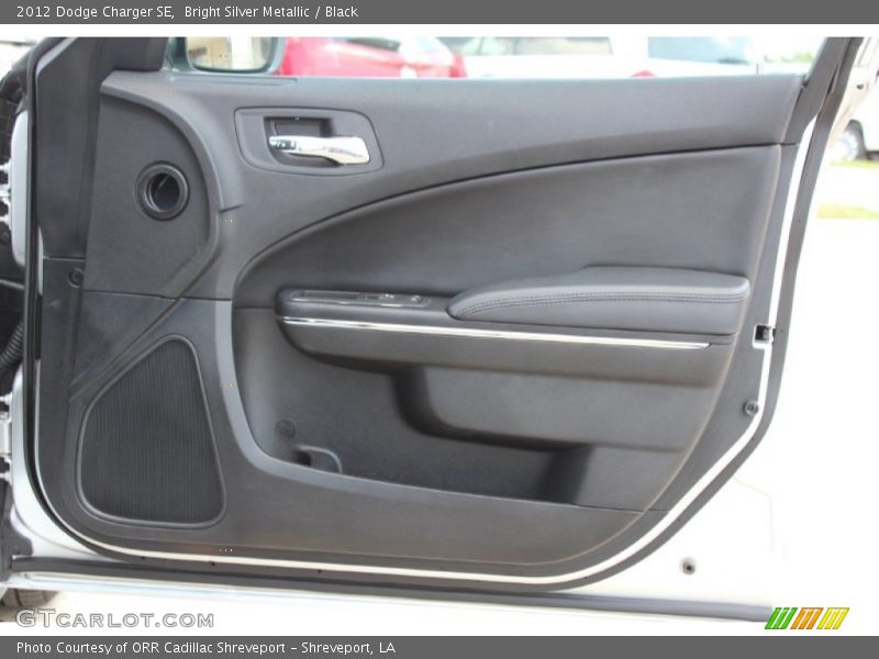 Bright Silver Metallic / Black 2012 Dodge Charger SE