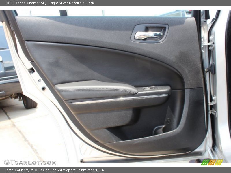 Bright Silver Metallic / Black 2012 Dodge Charger SE