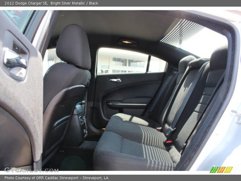 Bright Silver Metallic / Black 2012 Dodge Charger SE