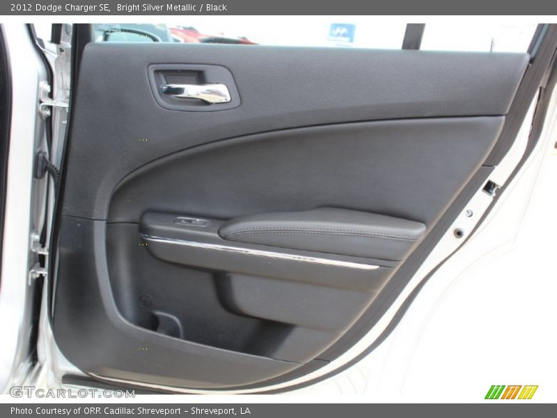 Bright Silver Metallic / Black 2012 Dodge Charger SE