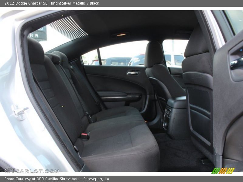 Bright Silver Metallic / Black 2012 Dodge Charger SE