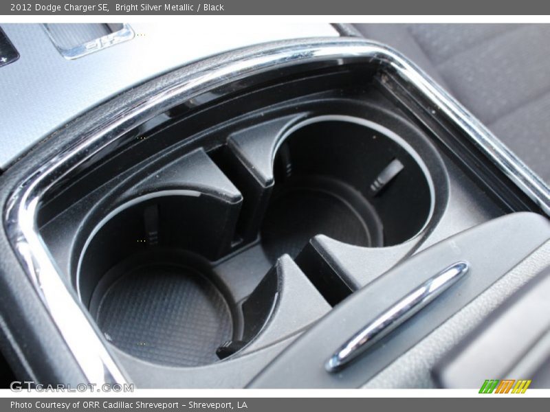 Bright Silver Metallic / Black 2012 Dodge Charger SE