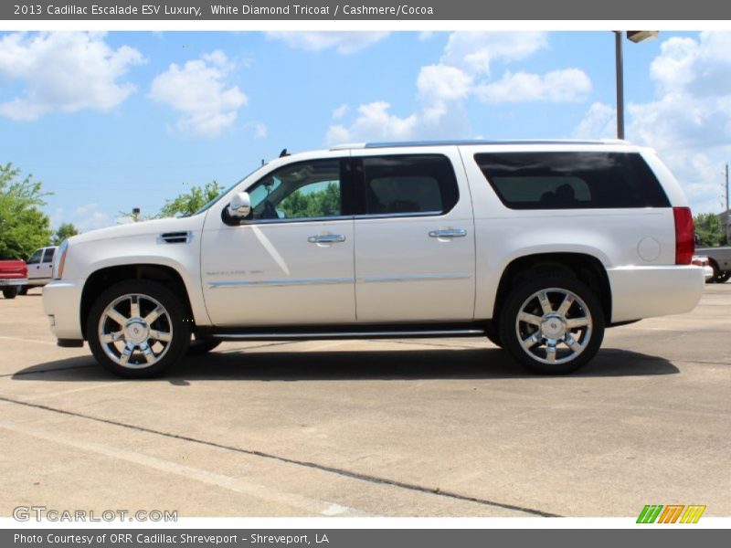  2013 Escalade ESV Luxury White Diamond Tricoat