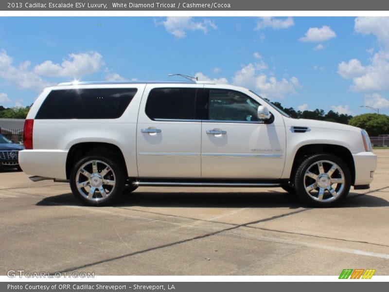  2013 Escalade ESV Luxury White Diamond Tricoat