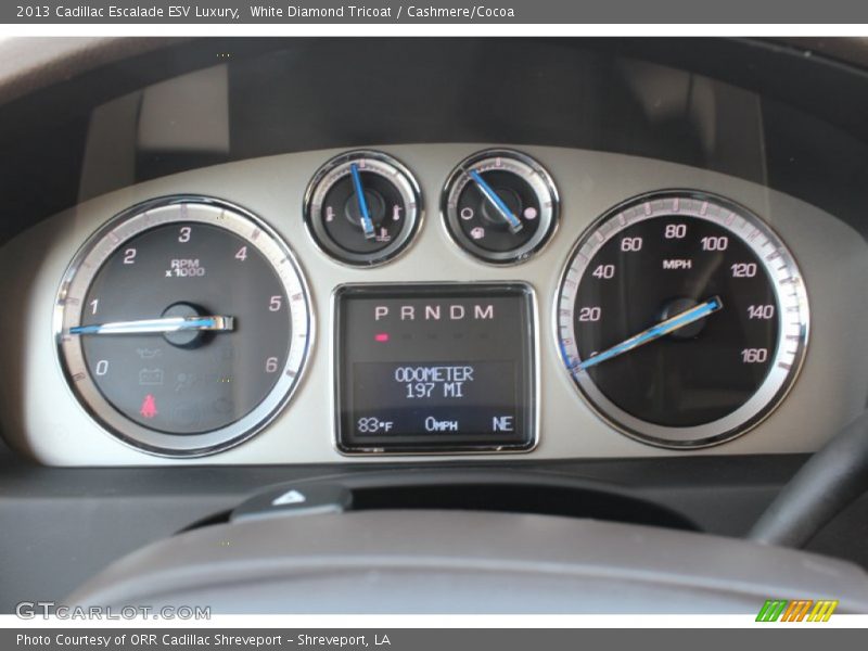  2013 Escalade ESV Luxury ESV Luxury Gauges