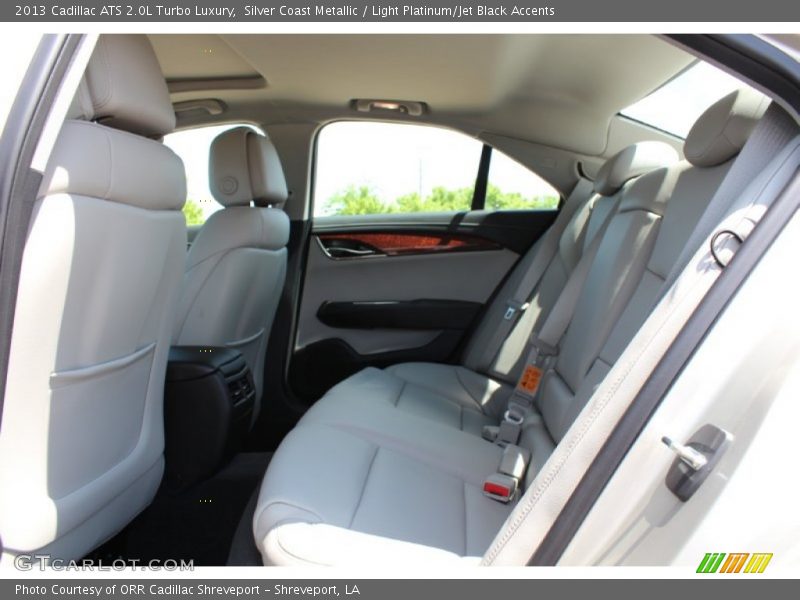 Silver Coast Metallic / Light Platinum/Jet Black Accents 2013 Cadillac ATS 2.0L Turbo Luxury