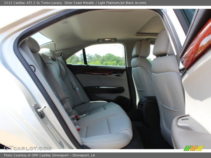 Silver Coast Metallic / Light Platinum/Jet Black Accents 2013 Cadillac ATS 2.0L Turbo Luxury