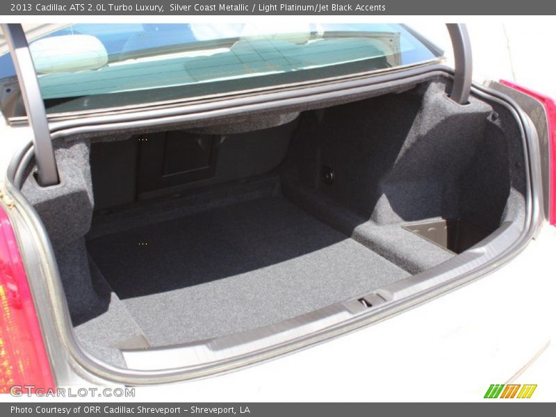 Silver Coast Metallic / Light Platinum/Jet Black Accents 2013 Cadillac ATS 2.0L Turbo Luxury