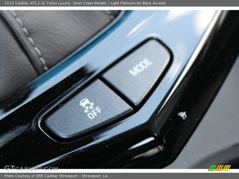 Silver Coast Metallic / Light Platinum/Jet Black Accents 2013 Cadillac ATS 2.0L Turbo Luxury