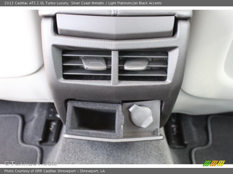 Silver Coast Metallic / Light Platinum/Jet Black Accents 2013 Cadillac ATS 2.0L Turbo Luxury