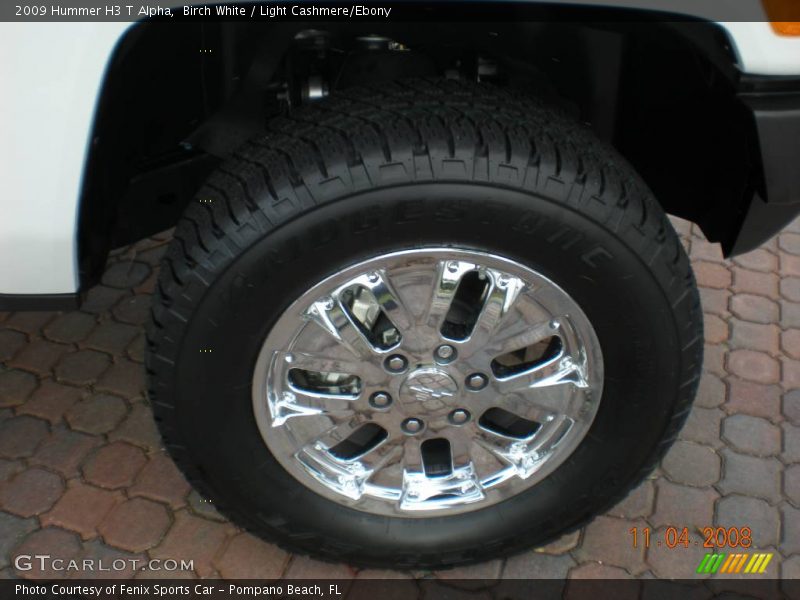 Birch White / Light Cashmere/Ebony 2009 Hummer H3 T Alpha