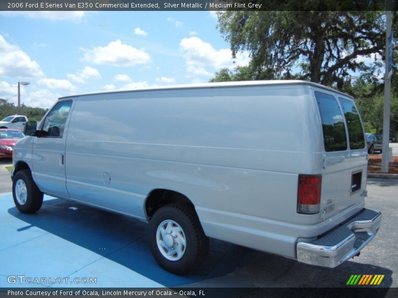 Silver Metallic / Medium Flint Grey 2006 Ford E Series Van E350 Commercial Extended