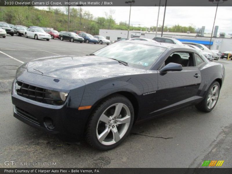 Imperial Blue Metallic / Black 2010 Chevrolet Camaro LS Coupe