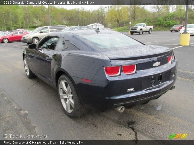 Imperial Blue Metallic / Black 2010 Chevrolet Camaro LS Coupe