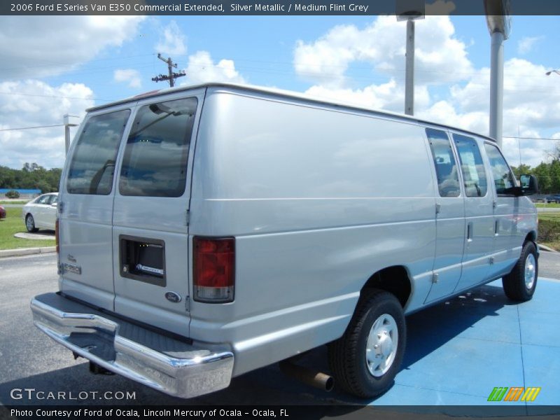 Silver Metallic / Medium Flint Grey 2006 Ford E Series Van E350 Commercial Extended