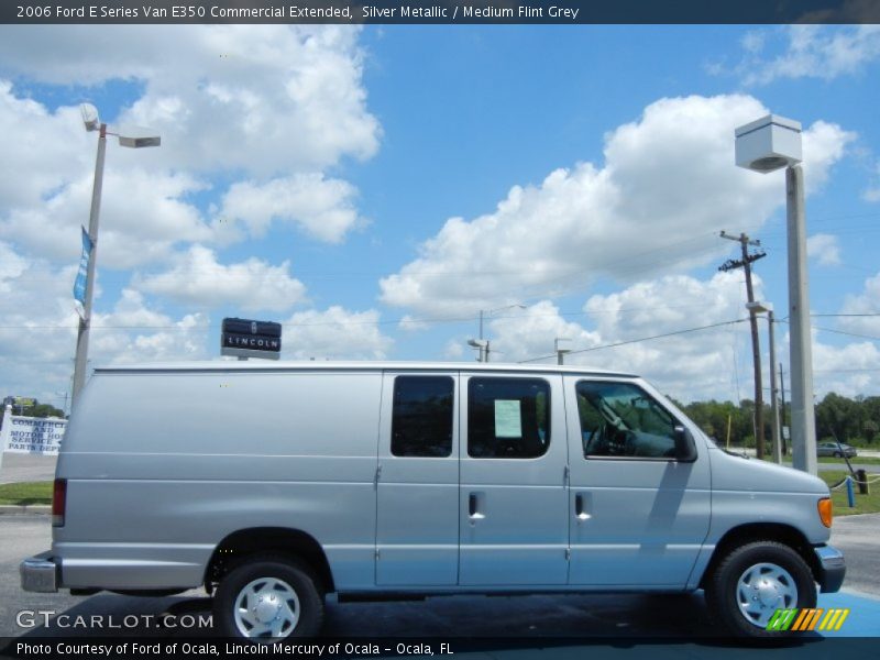 Silver Metallic / Medium Flint Grey 2006 Ford E Series Van E350 Commercial Extended