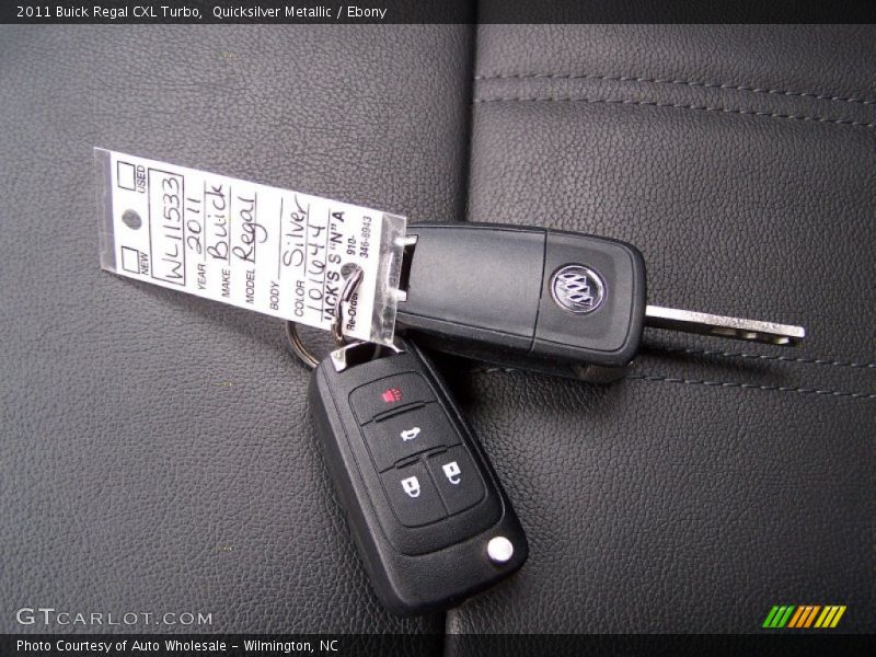 Keys of 2011 Regal CXL Turbo