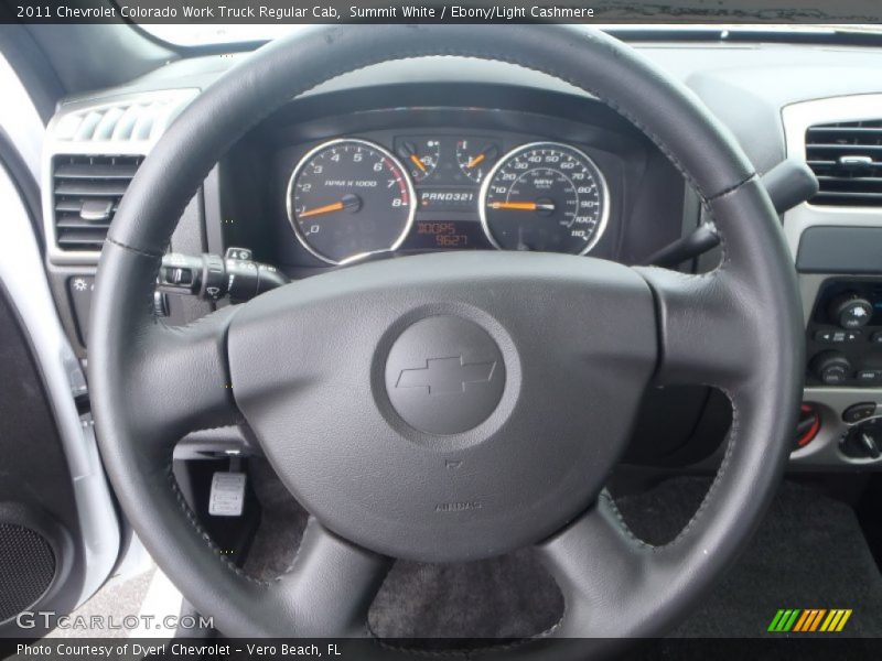  2011 Colorado Work Truck Regular Cab Steering Wheel