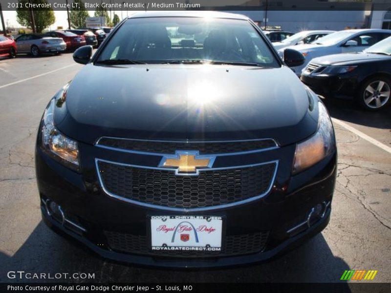 Black Granite Metallic / Medium Titanium 2011 Chevrolet Cruze LT