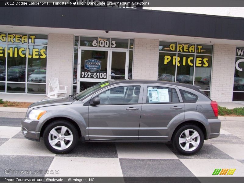 Tungsten Metallic / Dark Slate Gray/Medium Graystone 2012 Dodge Caliber SXT