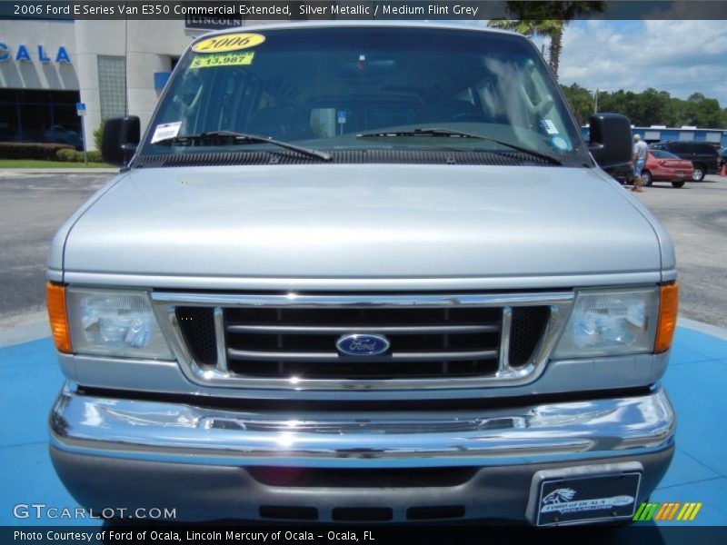 Silver Metallic / Medium Flint Grey 2006 Ford E Series Van E350 Commercial Extended