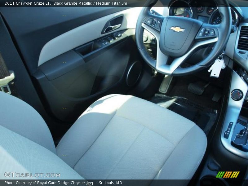 Black Granite Metallic / Medium Titanium 2011 Chevrolet Cruze LT