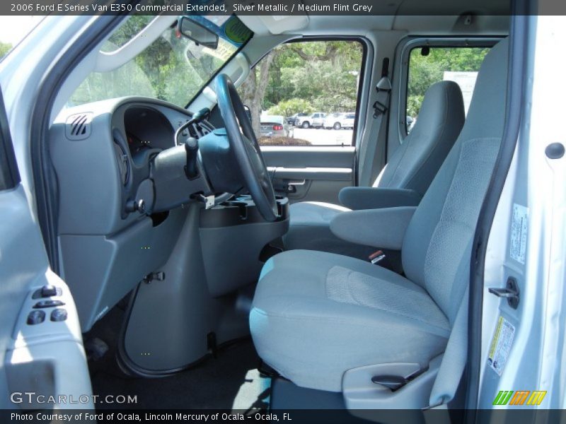Silver Metallic / Medium Flint Grey 2006 Ford E Series Van E350 Commercial Extended
