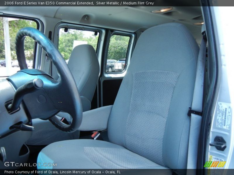 Silver Metallic / Medium Flint Grey 2006 Ford E Series Van E350 Commercial Extended