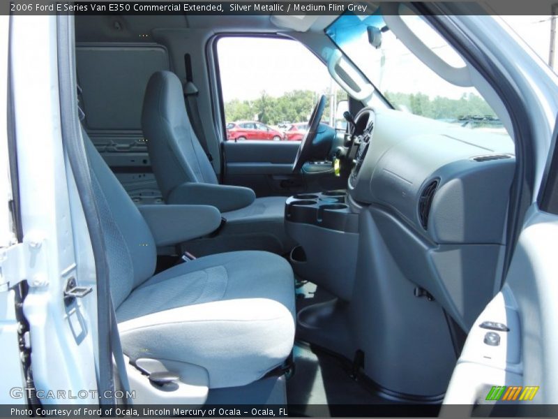 Silver Metallic / Medium Flint Grey 2006 Ford E Series Van E350 Commercial Extended