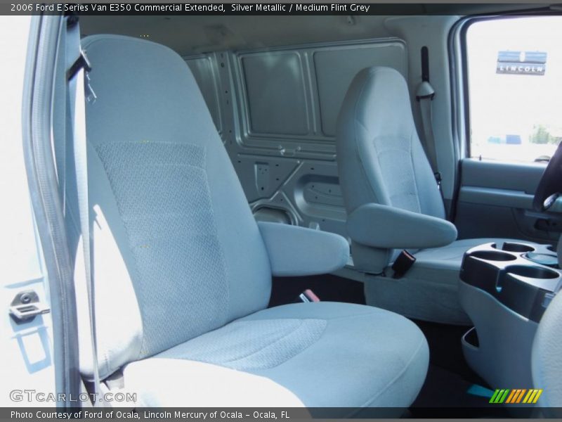 Silver Metallic / Medium Flint Grey 2006 Ford E Series Van E350 Commercial Extended