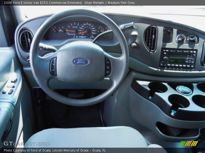 Silver Metallic / Medium Flint Grey 2006 Ford E Series Van E350 Commercial Extended