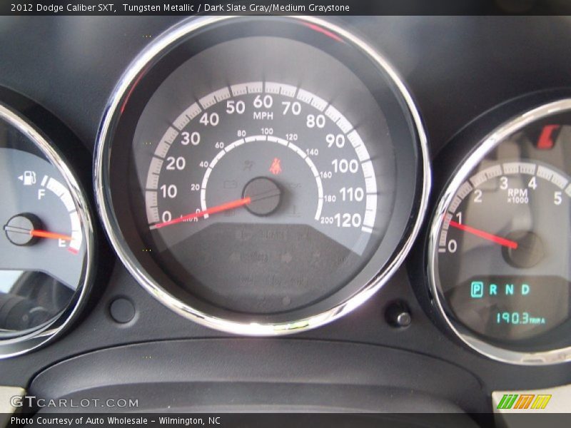 Tungsten Metallic / Dark Slate Gray/Medium Graystone 2012 Dodge Caliber SXT