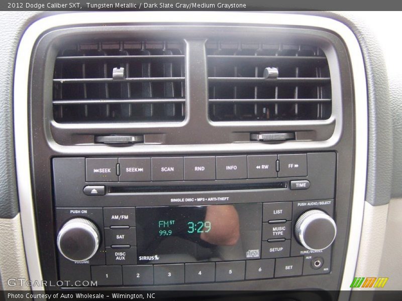 Tungsten Metallic / Dark Slate Gray/Medium Graystone 2012 Dodge Caliber SXT