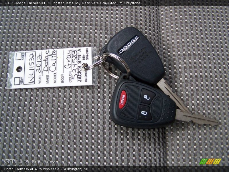 Tungsten Metallic / Dark Slate Gray/Medium Graystone 2012 Dodge Caliber SXT