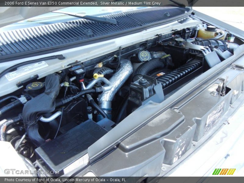 Silver Metallic / Medium Flint Grey 2006 Ford E Series Van E350 Commercial Extended