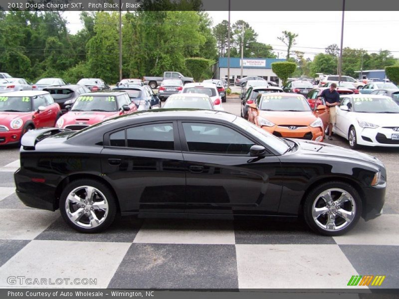 Pitch Black / Black 2012 Dodge Charger SXT