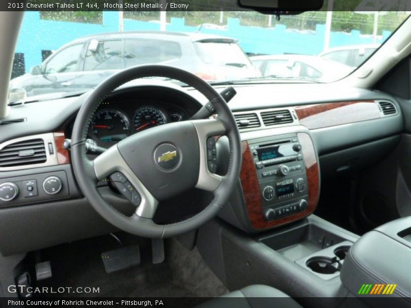 Mocha Steel Metallic / Ebony 2013 Chevrolet Tahoe LT 4x4