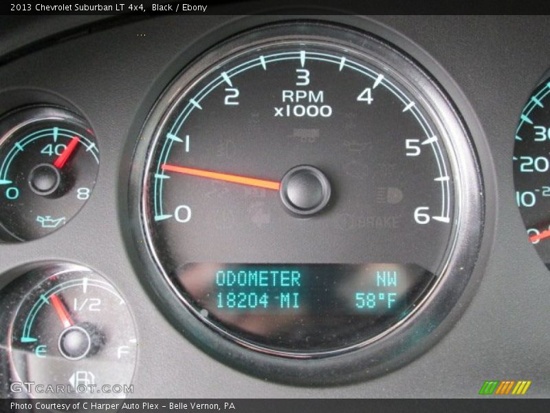 Black / Ebony 2013 Chevrolet Suburban LT 4x4