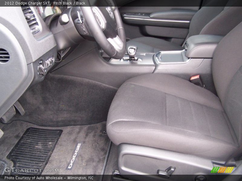 Pitch Black / Black 2012 Dodge Charger SXT
